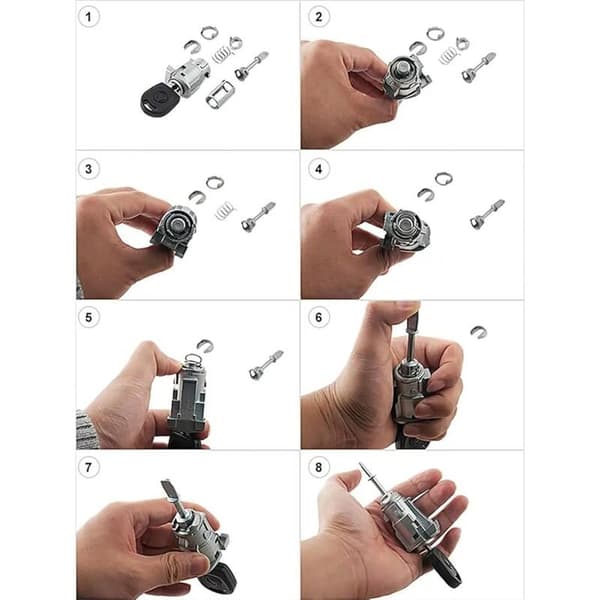 Hazard Warning Light Switch - 4-Pin - Heat Resistant - Compatible with Renault and Vauxhall