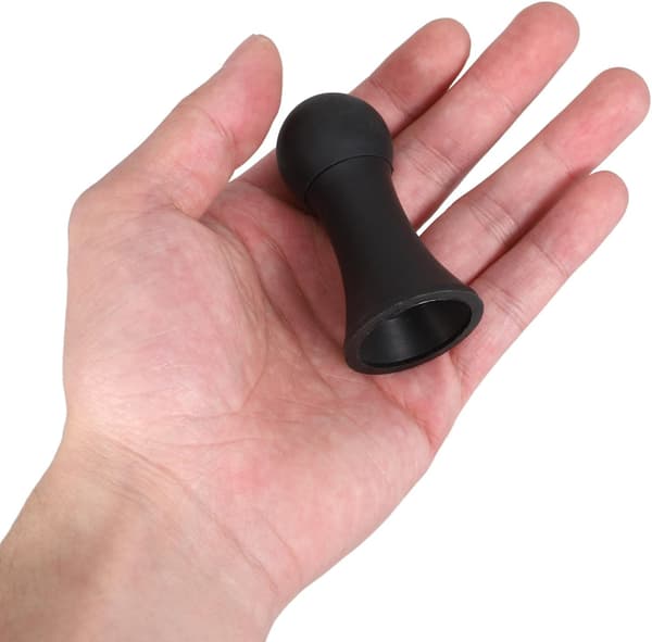 2 stk. udskiftning af paraplystanghætte 14 mm sort plastik miniature spids