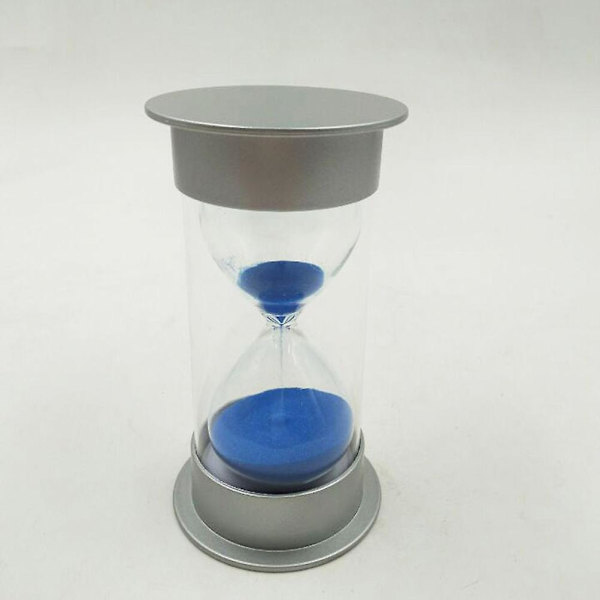 Tidsmålere til Børn Hexagon Tidsmåler Sandur Tidsmåler til Børn Cylinder Tidsmåler 30 Minutter Tidsmåler til Børn Blå Blue