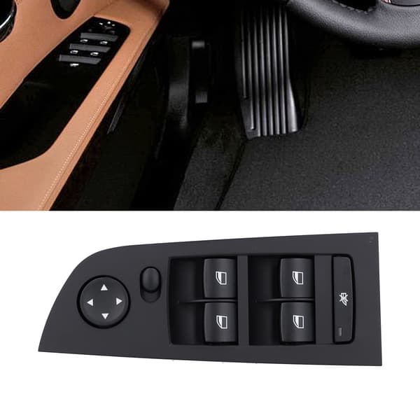 E90 Vindusløfterknapp 61319217329 E90 Vindusbryter Strømvinduskontrollbryter 61319217329 Erstatning for 3-serie E90 E91