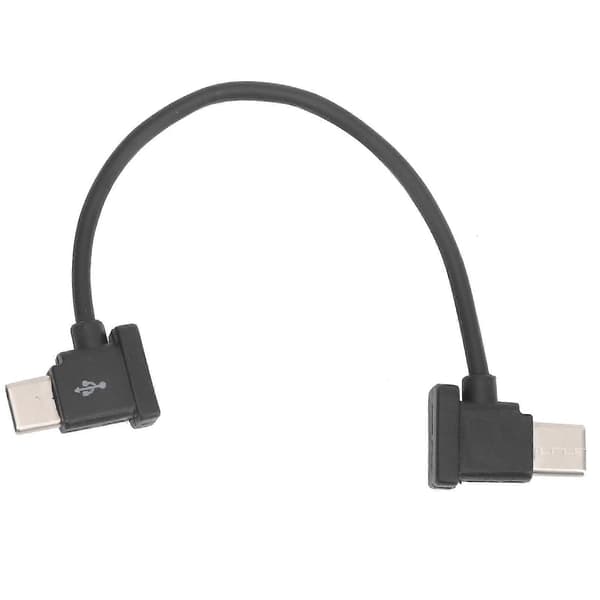 DJI Mavic Air 2/Mini 2 Type C Fjernkontrollkabel 15cm USB C Data Synkroniseringskabel Ladekabel