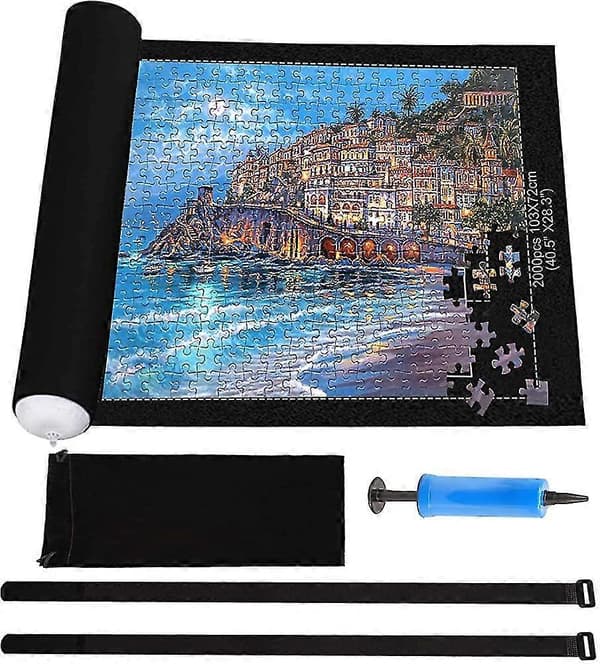 Felt Puzzle Rolls for 2000 Pieces, Puzzle Mat Puzzle Roll Puzzle Base for Rolling