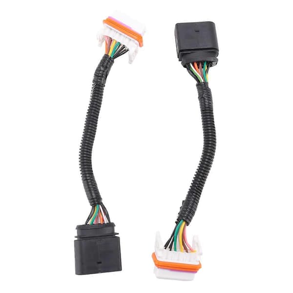 2-pack Headlight Wiring Harness Left and Right for Porsche Cayenne Xenon 95563123911