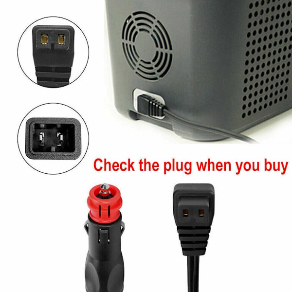 2M kabel tilslutningskabel 12V til WAECO køleskab CF, CDF com/NC/