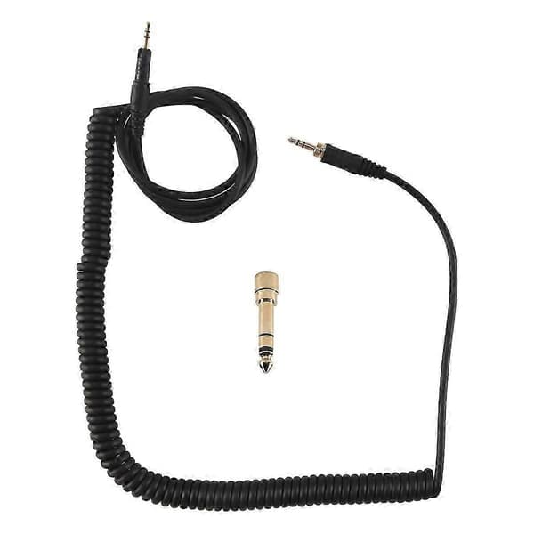 Erstatningslydkabel til Audio-Technica ATH M50X M40X Hovedtelefoner Sort 23 AugT2(qb)