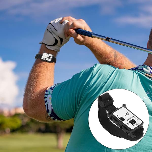 Golfscoretæller Håndklikker Bærbar Manuel Slagtæller Ur Boldmarkør