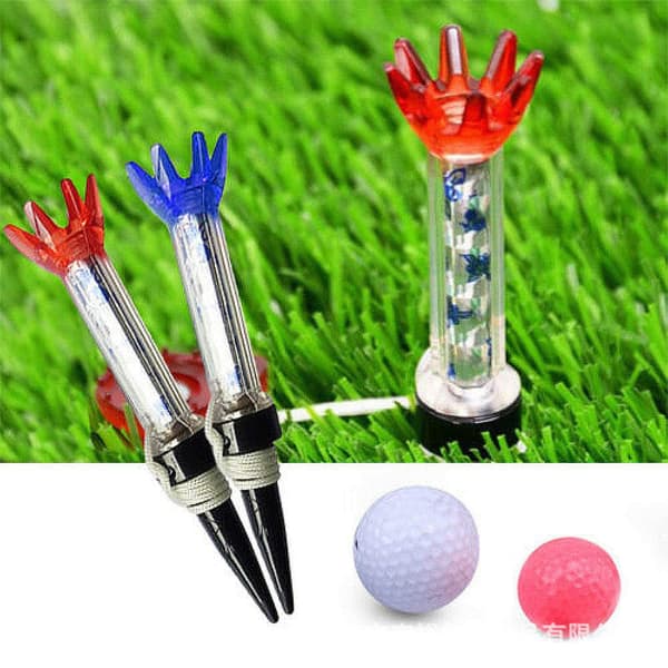 Ny Golf Spike Magnetisk Golf Tee 80mm Boldholder Moderbold TEE Banetilbehør