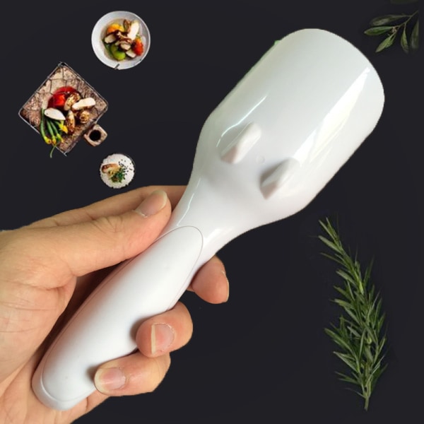 Kakedeig distribusjonsskje, kjøkkenmelpasta Dispenser scoop DIY cupcake batter scoop, One-Touch Skyve Button Dispenser batter, Hom