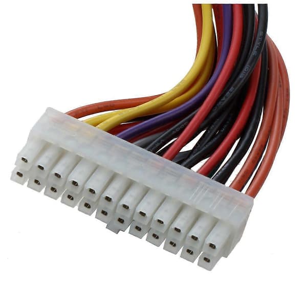 29,5 cm Computer PSU ATX 24 Pin Han til Hun Forlængerkabel