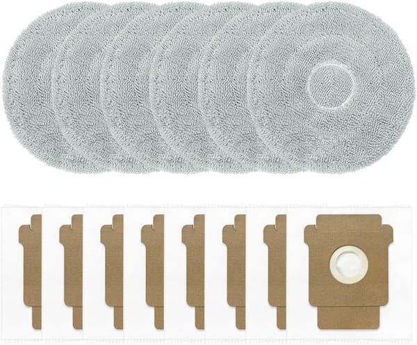 Sæt med støvposer og moppepuder Roomba 405 505 Erstatning til Plus Til Støvsuger Jævnt