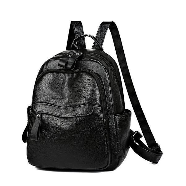 Stylish Black Backpack - Perfect for Everyday Use