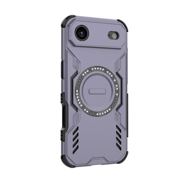 iPhone 17 Air Deksel med Butterfly Armor MagSafe Magnetisk Ring og Støtdempende Beskyttelse Rød R?d