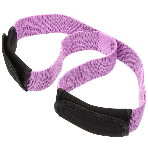 Joogavastusnauha Harjoitusnauha Vastusnauha Elastinen Kuntoilunauha Violetti 57x5.3cm Purple 57x5.3cm