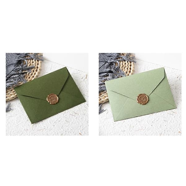 20 st Moderna Enkla Kuvert med Eldfärgsmönster 16x12cm för Bröllop Välsignelse Tacksamhet Inbjudan