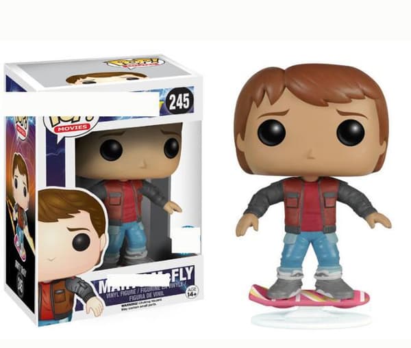 Back to the Future Marty Vinylfigur Skateboard Martin,Po