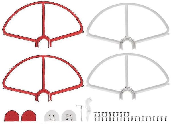 Piao 4 stk. Propellbeskyttelse for Dji Phantom 3 Standard, Advanced og Professional, hurtigkobling, avtakbart propellbeskyttelse