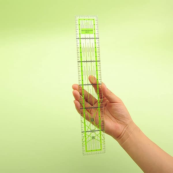 Quilting Ruler Rotary Cutter 5x30 cm 30/45/60 Degrees for Sewing