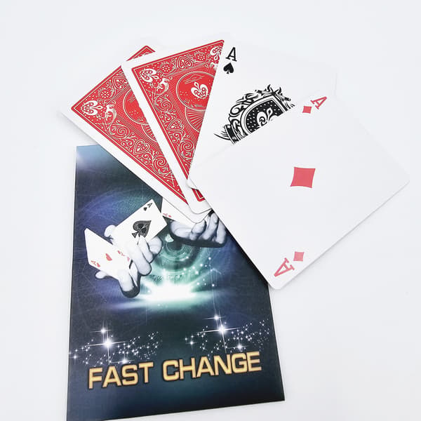 10-delt KingMagic pokerkort trick magisk show rekvisit