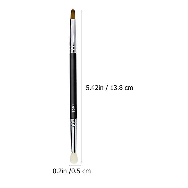 3 st Makeup Applikatorer Ansikts Eyeliner Applikator Svamp Makeupborste Makeup Eyeliner Kosmetisk Ögonpinne Black 13.8x0.5cm