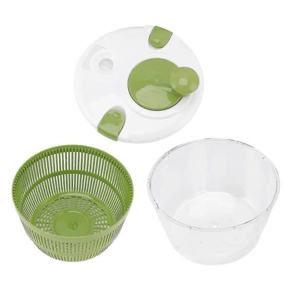 Salad Spinner Hand-cranked Multifunctional Vegetable Spinner Salad Vegetable Dryer Kitchen Utensil