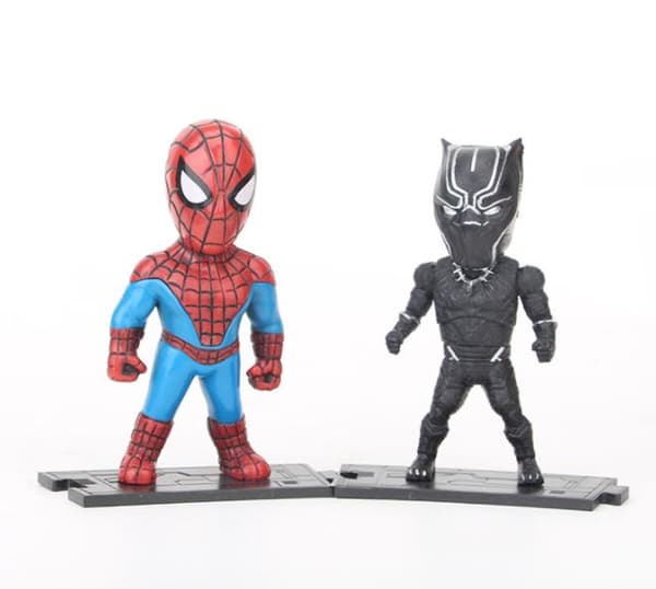 6-pak Marvel Avengers Heltefigurer 7-8 CM