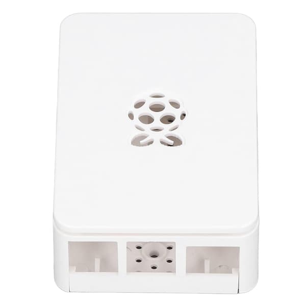 Futteral til Raspberry Pi 4 ABS Avtakbart Ripebestandig Varmeavledende Beskyttelsesdeksel Hvit