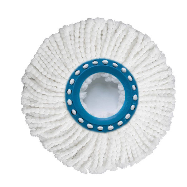 3-pak roterende moppehoved, mikrofibermoppe bomuld H