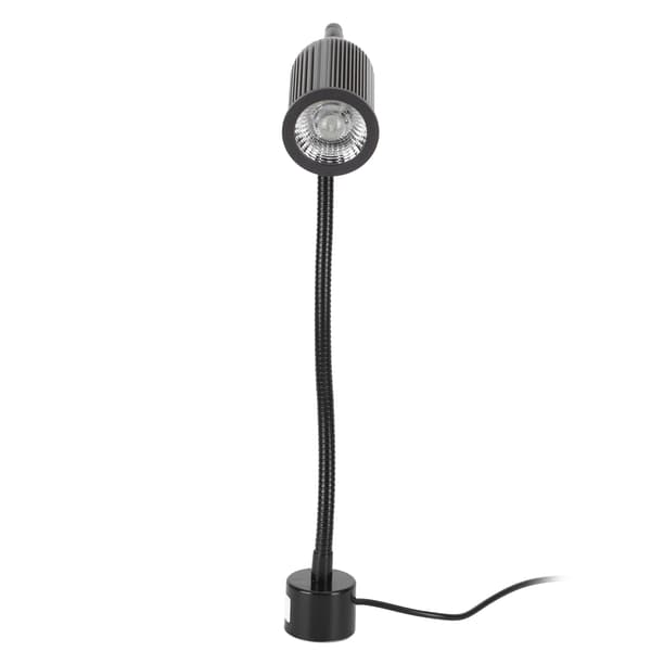 15W LED Sewing Machine Magnetic Work Light Flexible Gooseneck for Machine Tools Lathe EU Plug 110-220V-FA- 0.5 0.5