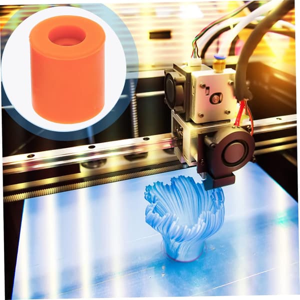 8pcs Silicone Printer Heat Bed Leveling Columns 18mm Stable Heat Bed Mounts High Temperature Resistant Accessories