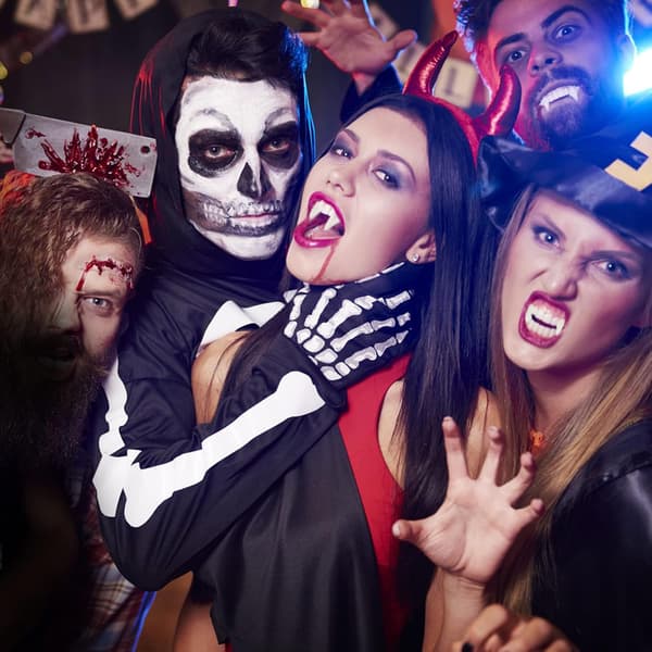 2 st vampyrtänder för jul, infällbara vampyrtänder, cosplay