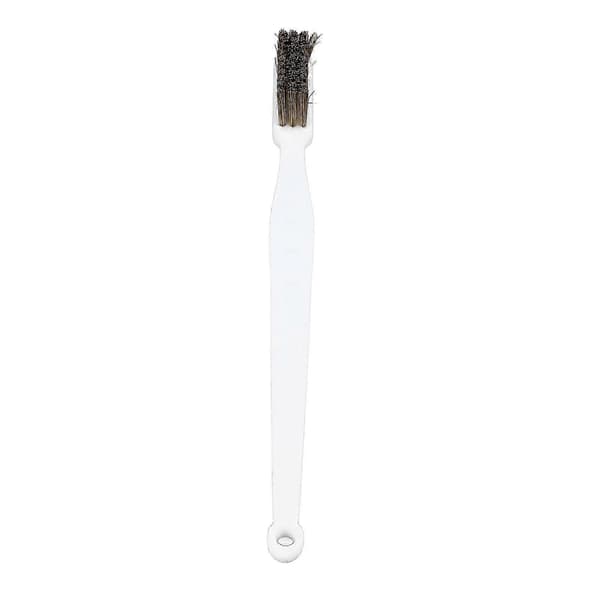 Brass Brush Set Prevents Slipping Bent Handle Brass Wire Brushes for 3D Printer Nozzle Hot End 10 Pcs