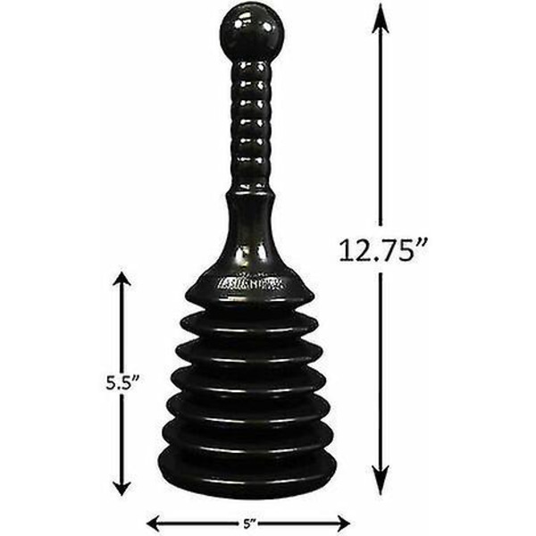 Master Plunger Mps4 - All-Purpose Sukelluspumppu Keittiö-, Kylpyhuonealtaiden, Suihkujen Ja Ammeiden Tukosten Poistamiseen, Sopii Sekä Koti- että Liikekäyttöön