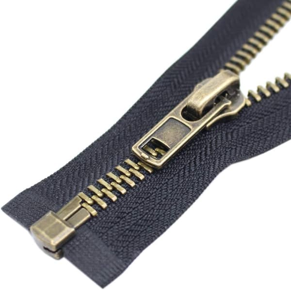 24 tommer Antik Messing Adskillende Jakke Lynlås (24 \" Antik-Messing)