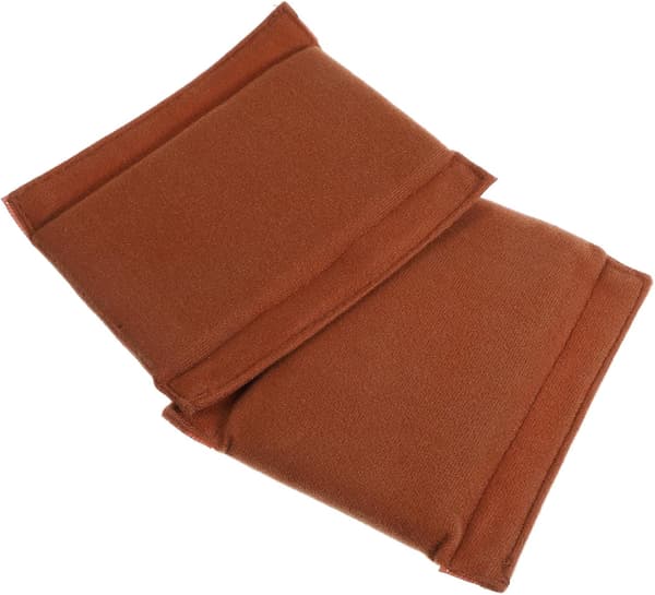 2 st kameraväska avdelare med brun polyester stötdämpande