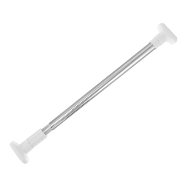 Duschdraperi Stång Svart Spännhållare Svart Duschdraperi Stång Liten Gardinstång Spännstång Gardin Duschdraperi Stång Vit 50X3CM White 50X3CM