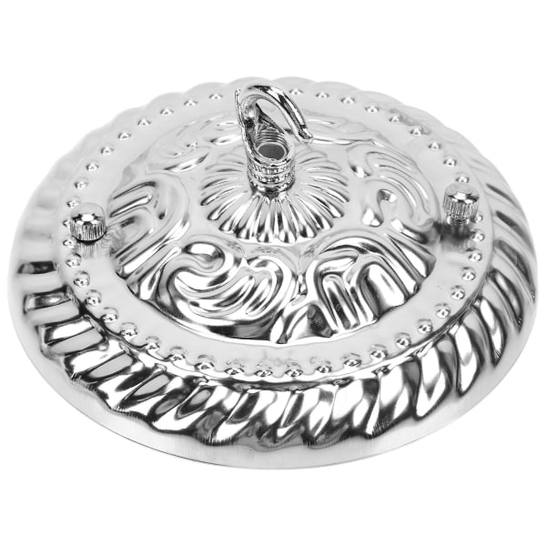 Kandelaberkrok Taklampe Holder Plate Takkrok Plate Lys Tilbehør Sølv 15x15cm Silver 15x15cm