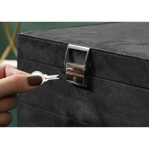 Smykkeskrin - Smykkeopbevaringsboks Sort