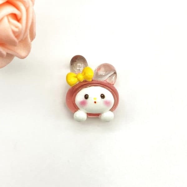 5 st Lysande Sanrio Ornament HelloKitty Kuromi Dockhus - Perfekt