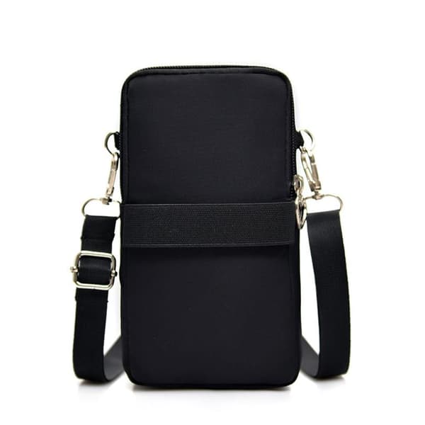 Skuldertaske til mobil Sort Black 124
