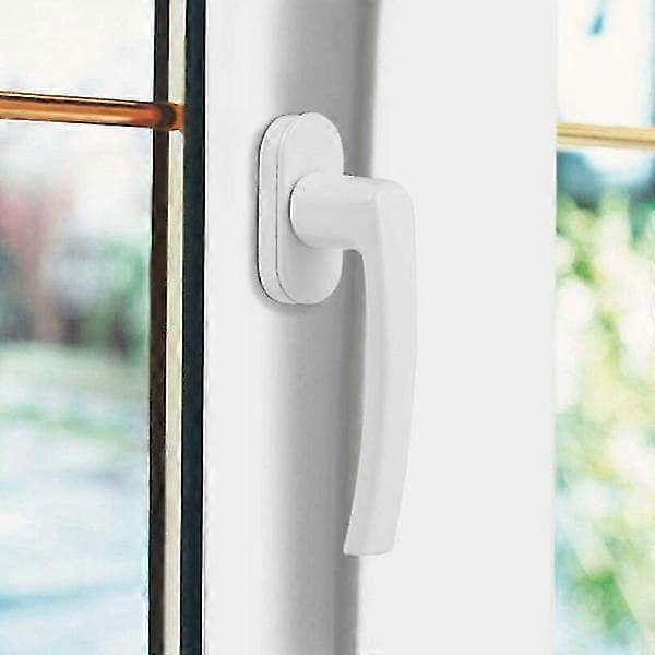 Dør- og vindushåndtak i PVC, hvit