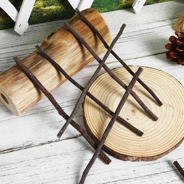 50 stk lange trepinner med 20 cm og 30 cm rustikke tregrener