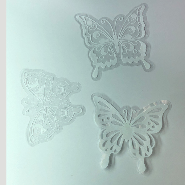 Sun-catching Stickers for Windows - 1 set (6 pcs)