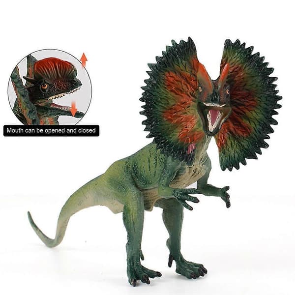 Dilophosaurus Dinosaur Actionfigur Dinosaur Simulation Legetøj Dinosaur Ornament Gave til Børn