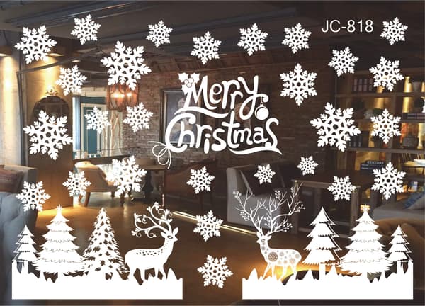 E-julemærker julevinduesmærker julemanden deco jul