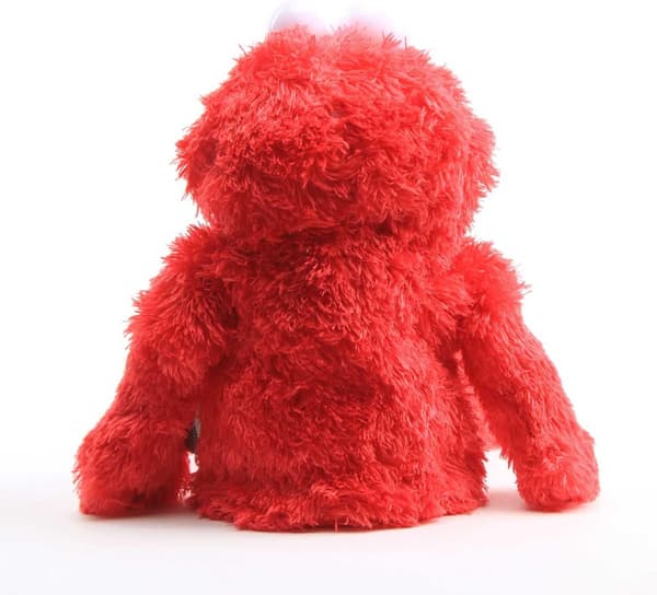Elmo Docka Plysch Röd Nalle Handdocka Leksak Present