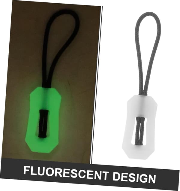 Practical Zipper for Outdoor Activities 10 Pcs Luminous Zipper Pulls