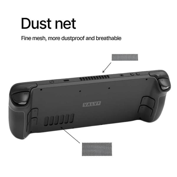 Steam Deckille silikonisilla Rocker Caps Host Button Touchpad Pr -suojuksilla