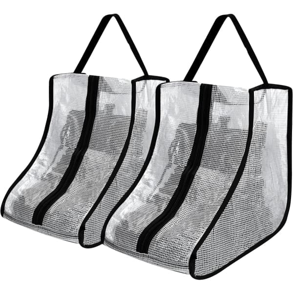 2 par förvaringsväskor Bärbara dammtäta och vattentäta skoväskor med handtag 28*28*20cm 28*28*20cm