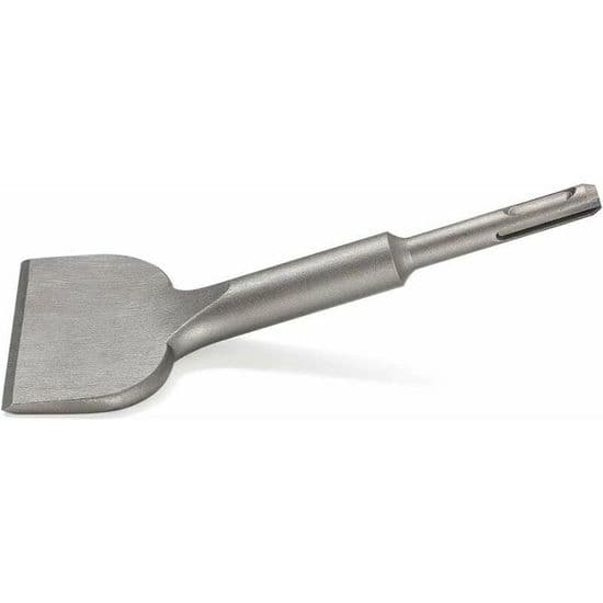 SDS Plus Flise-/Murmeisel - YYV - 165mm x 75mm - Herdet Legert Stål - Buet Meisel - Høy Kvalitet