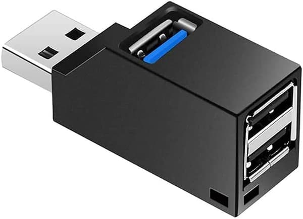 USB-hub, Mini USB 3.0-hub bærbar adapter Højhastighedsudvidelse Multi USB-hub splitterkabel til PC bærbar computer